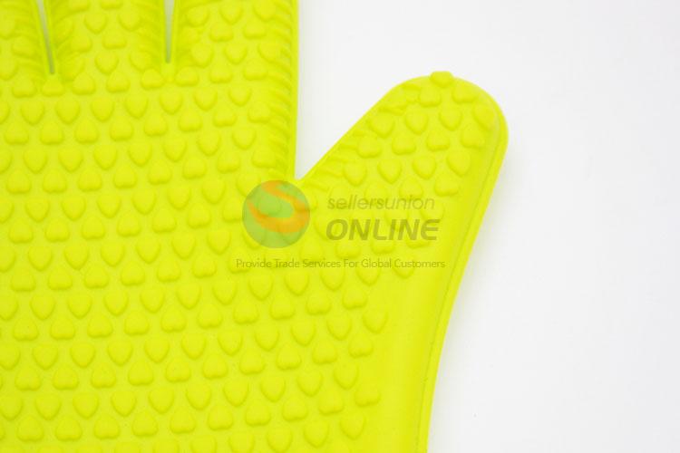 Newly style best popular yellow cleaning glove