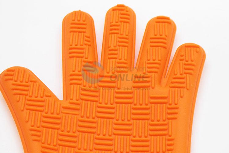 Popular top quality orange cleaning glove