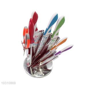 Best cool low price colorful knife&scissor set