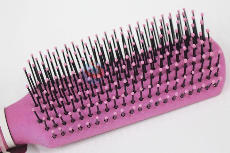 Pink Color Abody Bristle&Nylon Detangle Hairbrush