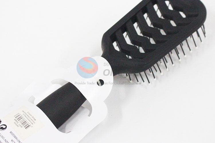 High Quality Black Color Plastic Tangle Detangling Comb Head Scalp Massage Comb