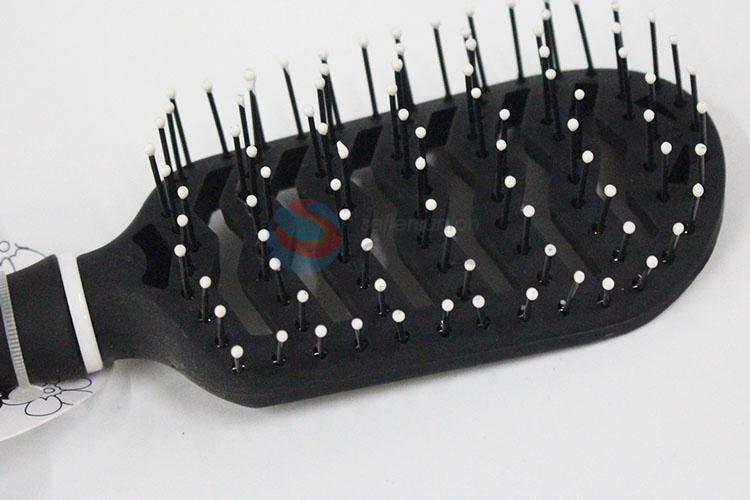 High Quality Black Color Plastic Tangle Detangling Comb Head Scalp Massage Comb