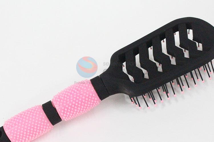 Best Selling Pink Color Plastic Tangle Detangling Comb Head Scalp Massage Comb