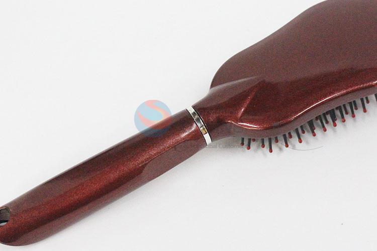 Latest Design Coffee Color Abody Bristle&Nylon Detangle Hairbrush