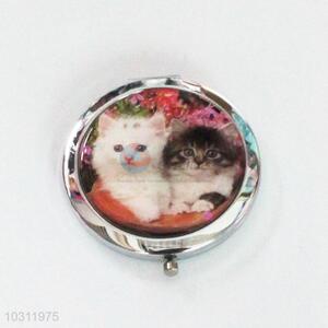 Low price best daily use fashion style cute cat makeup mirror
