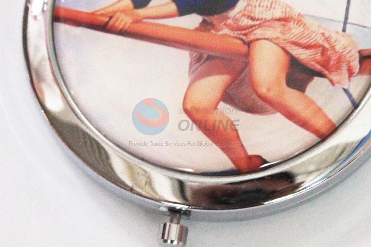 Fashion style cool girl makeup mirror