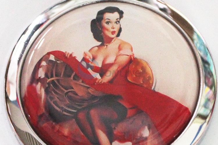 Popular wholesale cheap girl makeup mirror