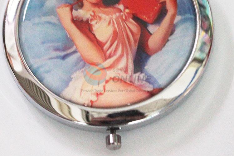 Hot-selling cute style girl makeup mirror