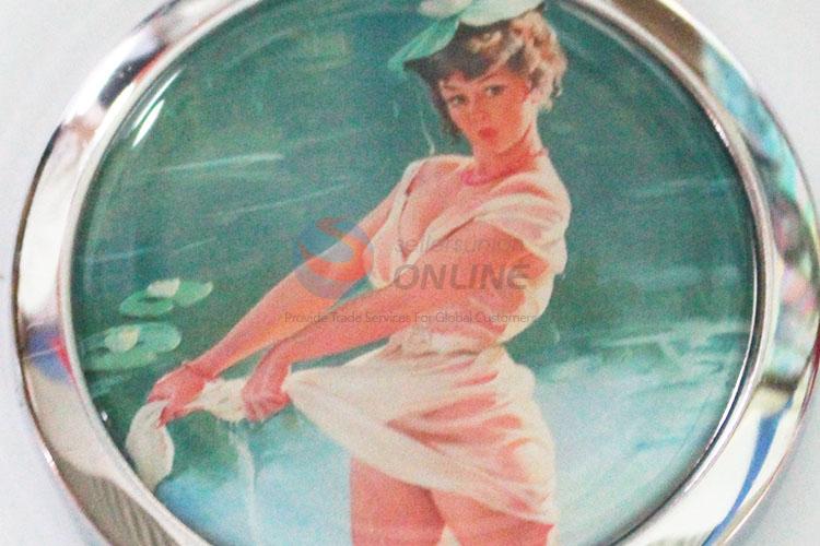 Beautiful style low price girl makeup mirror