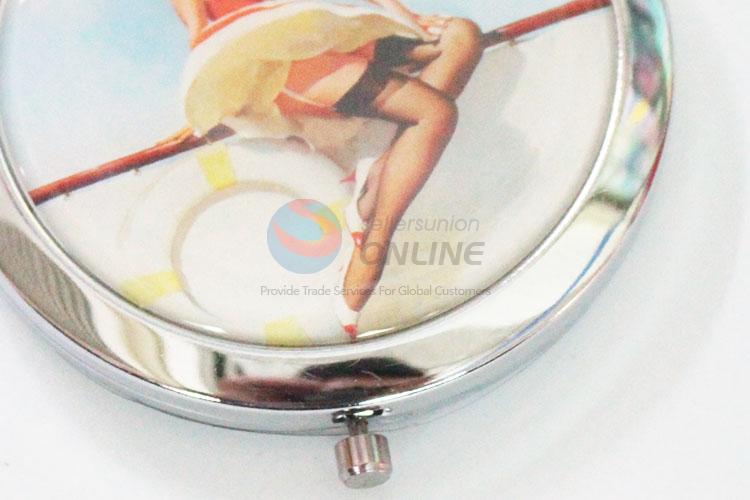 Newly style cool girl makeup mirror