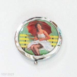 Wholesale top quality fashionable girl makeup mirror
