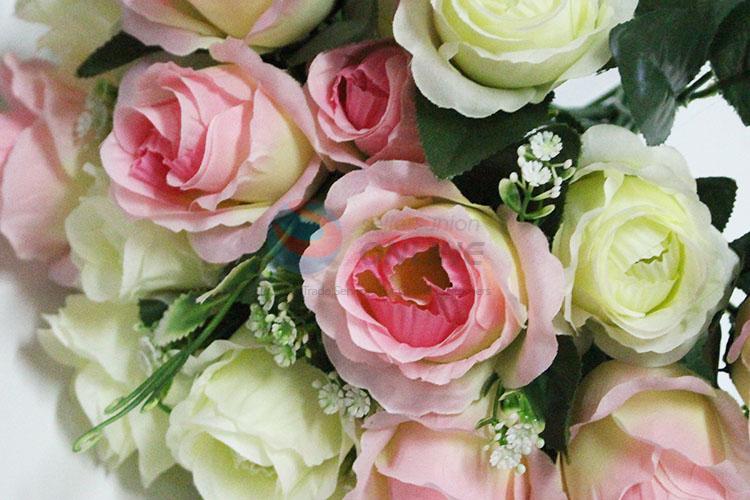 18 Pieces Artificial Rose for Home Decoration