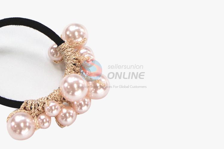 Best selling promotional pearl hair ring