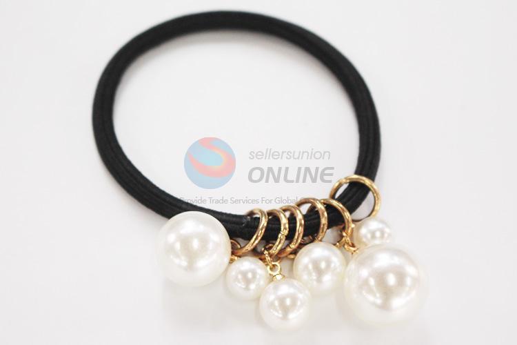 Wholesale low price pearl hair ring