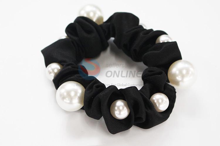 Fashion design custom pearl hair ring