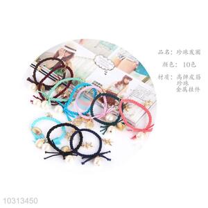 High sales promotional pearl hair ring