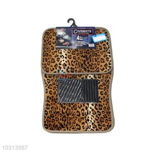 Promotional Leopard Print Car Mats/Non Slip Floor Mats for Sale