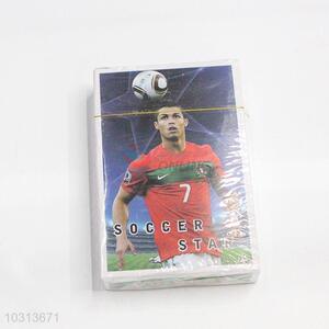 Wholesale Soccer Stars Pattern Poker Playing Cards