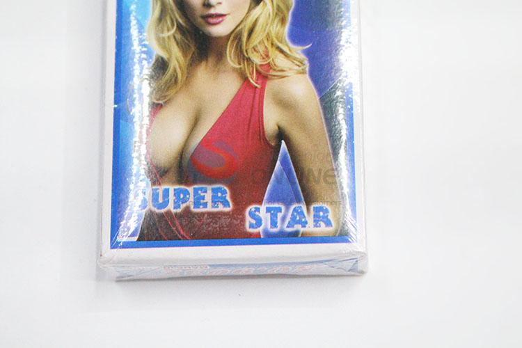 Super Star Printed Wholesale Poker Playing Cards