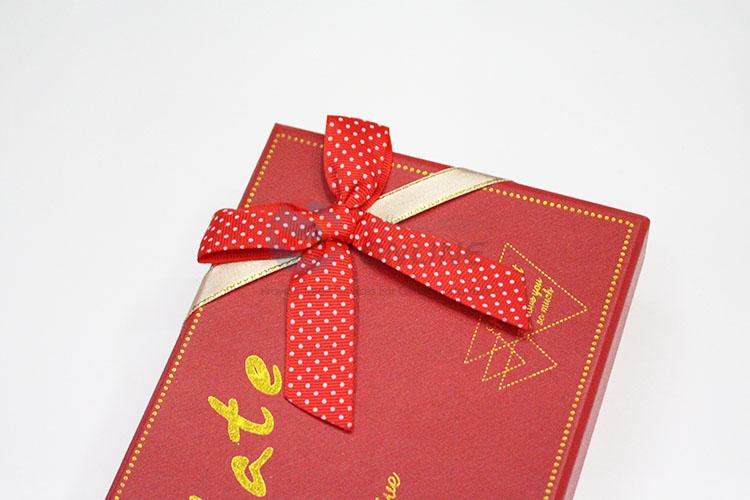 Promotional Red Color Chocolate Box Gift Box