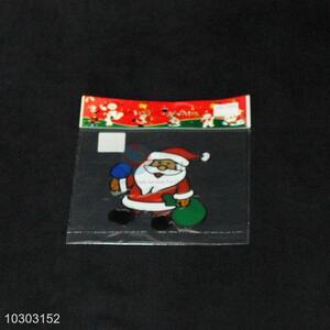 Cute best popular style Santa Claus Shape Window Sticker