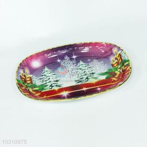 New Product Top Quality Cool Christmas Plastic Plate