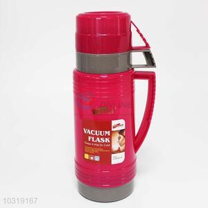 Cheap top quality red&gray vacuum flask