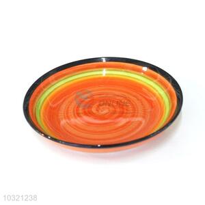 New Design Colorful Ceramic Plate Dinner Dish