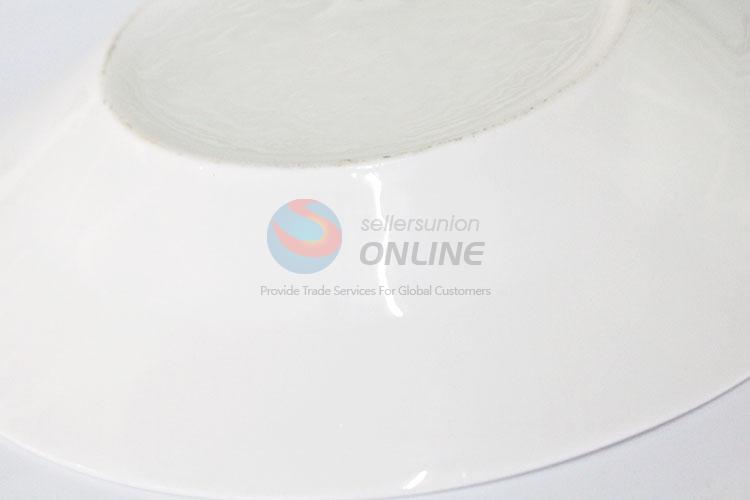 Best Quality Ceramic Plate Round Dish Cheap Tableware