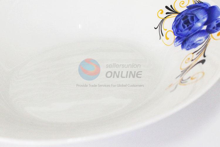 Custom Kitchen Ceramic Plate Colorful Dinner Dish