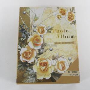 Flower Pattern Photo Album