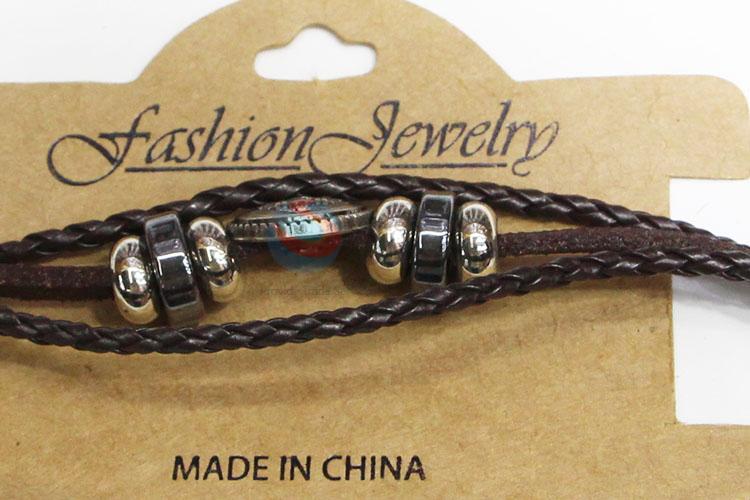 China Factory Cowhide Bracelets Jewelry for Adults