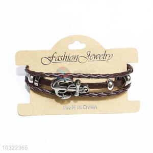 Wholesale Cheap Retro Cowhide Bracelet Antique Bangles
