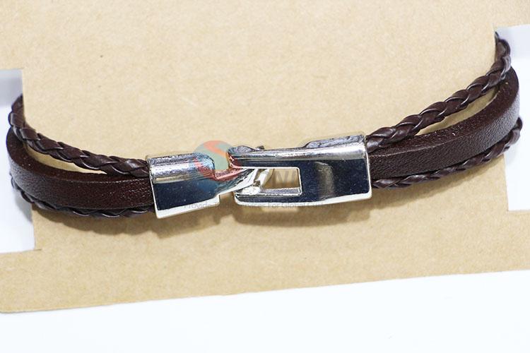 Cheap Price Retro Cowhide Bracelet Antique Bangles