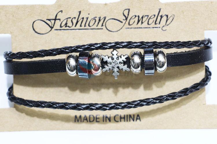 China Factory Jewelry Accessories Cowhide Bracelet