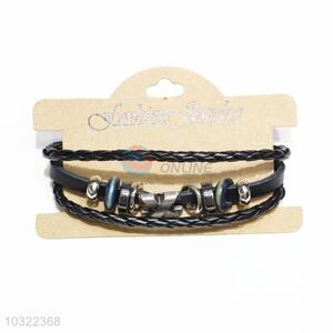 Best Selling Alloy Jewelry Cowhide Bangle Bracelet