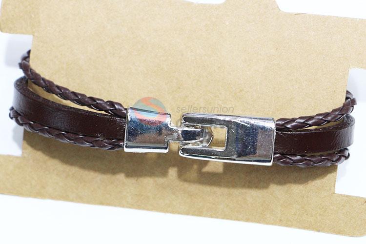 Wholesale Cheap Jewelry Accessories Cowhide Bracelet