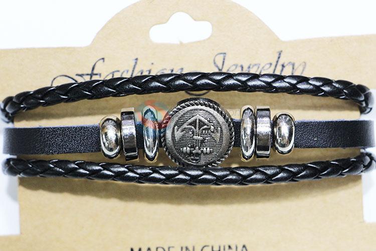 Cheap Price Jewelry Accessories Cowhide Bracelet