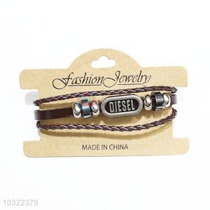 Wholesale Cheap Jewelry Accessories Cowhide Bracelet