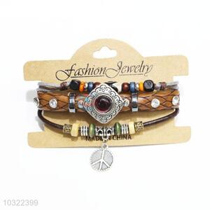Popular Multi Layer Cowhide Bracelet Accessories for Sale