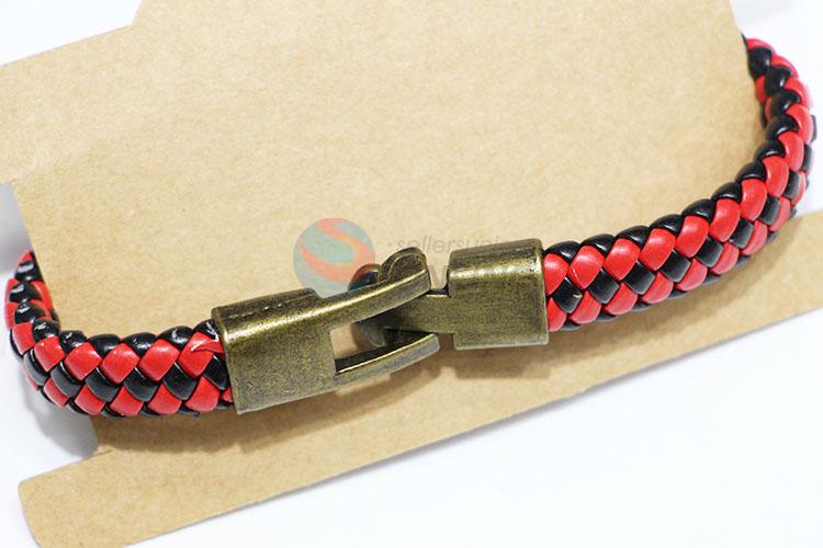 Latest Design Delicate Alloy Cowhide Bracelet Accessories
