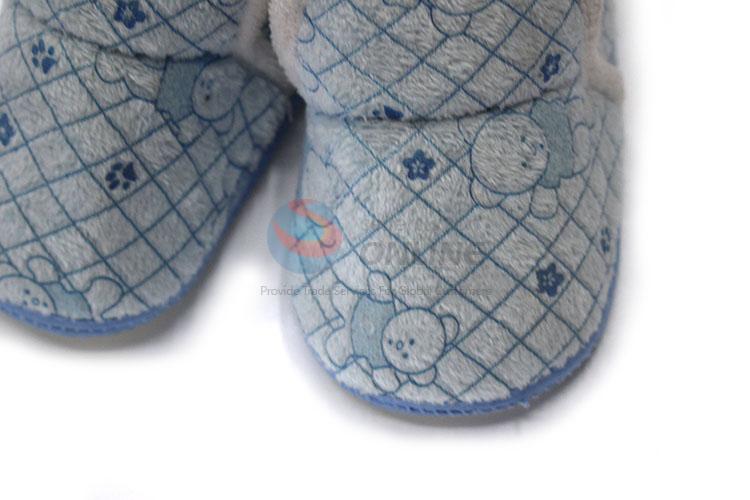 Nice Bear Pattern Warm Baby Shoes for Sale