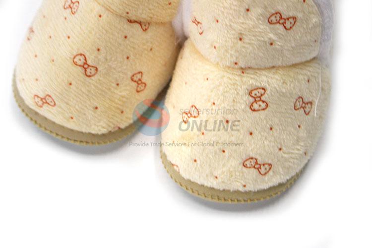 Factory Hot Sell Yellow Warm Baby Shoes for Sale