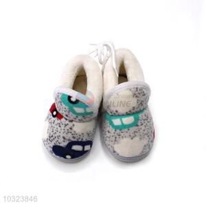 Promotional Wholesale Car Pattern Warm Baby Shoes for Sale