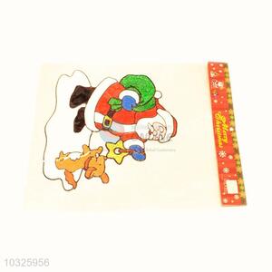 Cool Top Quality Colorful Santa Claus Gum Sticker