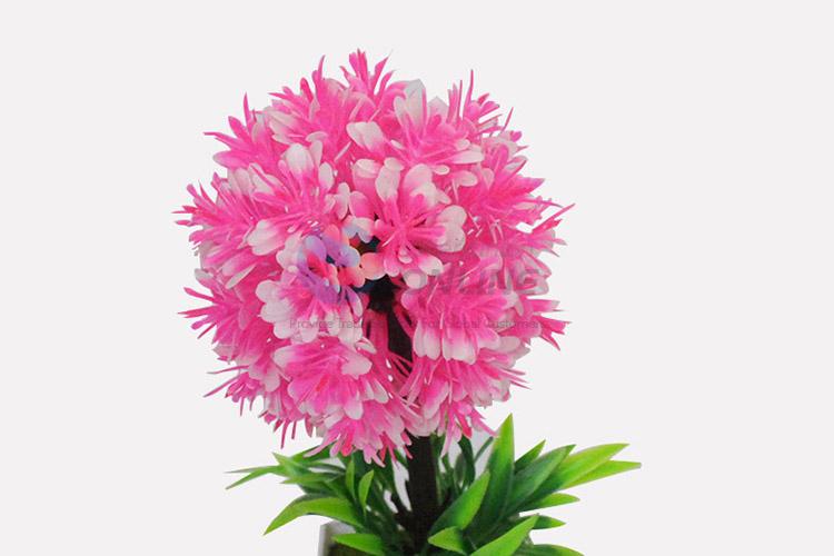 Best selling promotional artificial flower plastic base