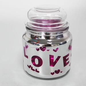 Useful best cheap cute love pattern sealed jar