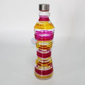 High sales colorful fashion design glass bottle