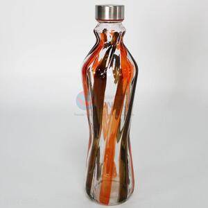 Cool high sales colorful glass bottle
