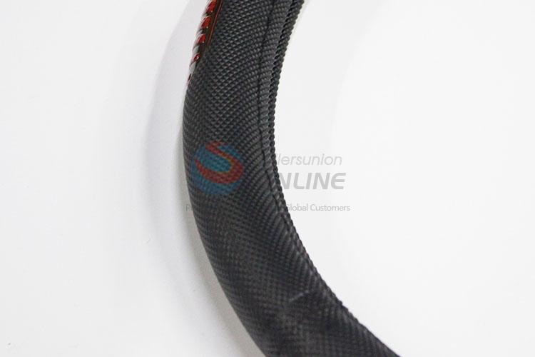 Bottom Prices Artificial Leather Car Steering Wheel Cover for Universal Car